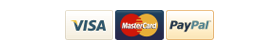 Paiement VISA, Mastercard, Paypal