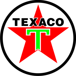 Sticker autocollant Texaco