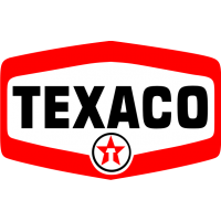Sticker autocollant Texaco