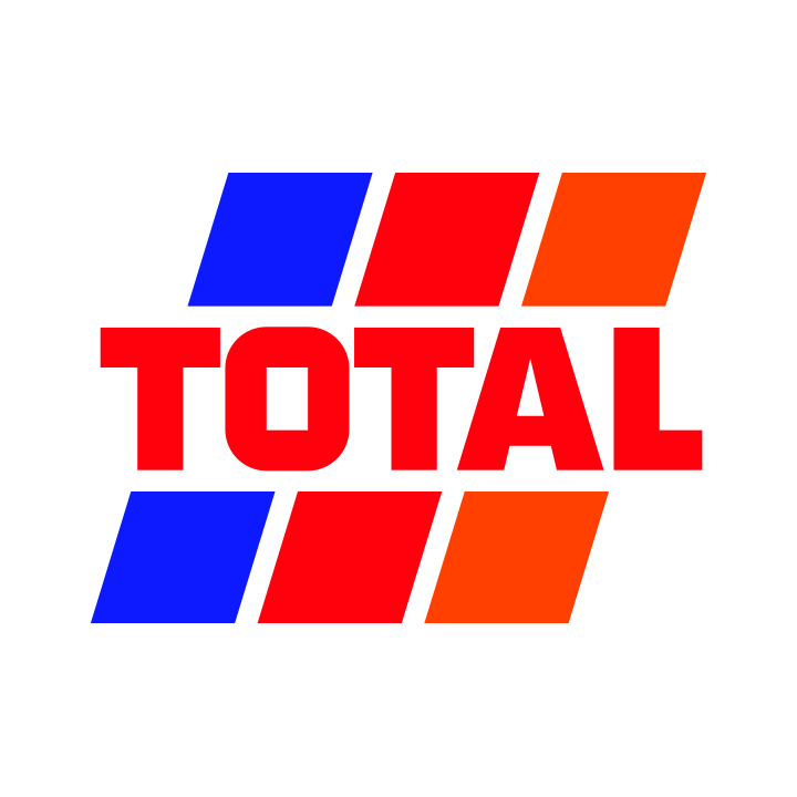 Sticker autocollant Total