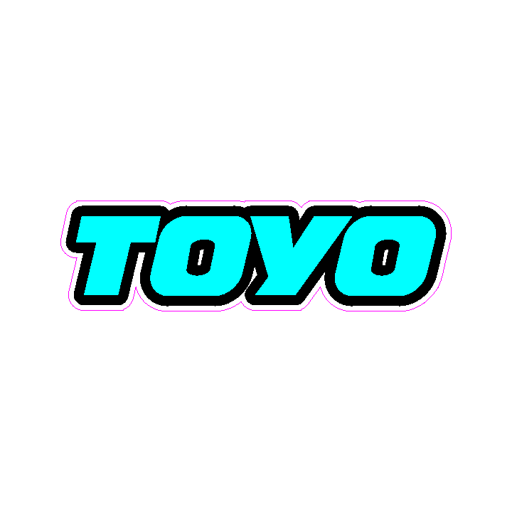 Sticker autocollant Total