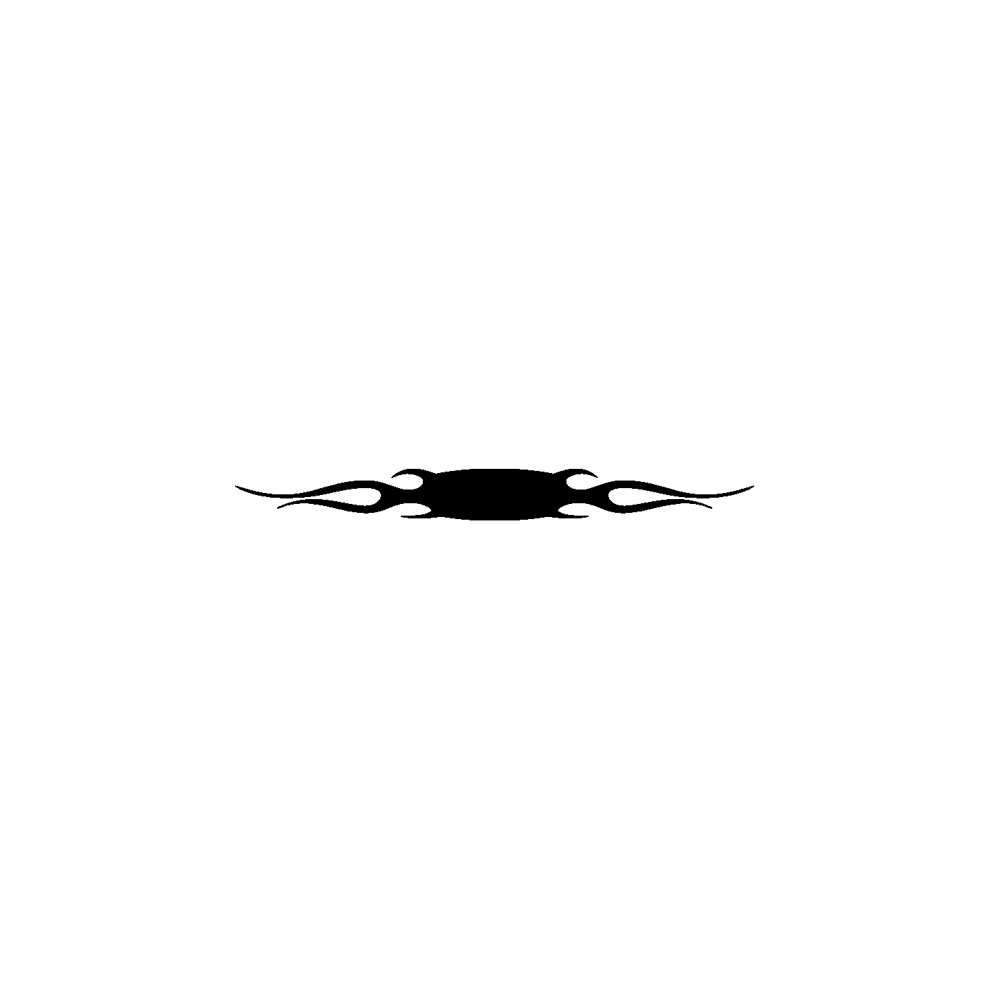 Pare Soleil flamme tribal