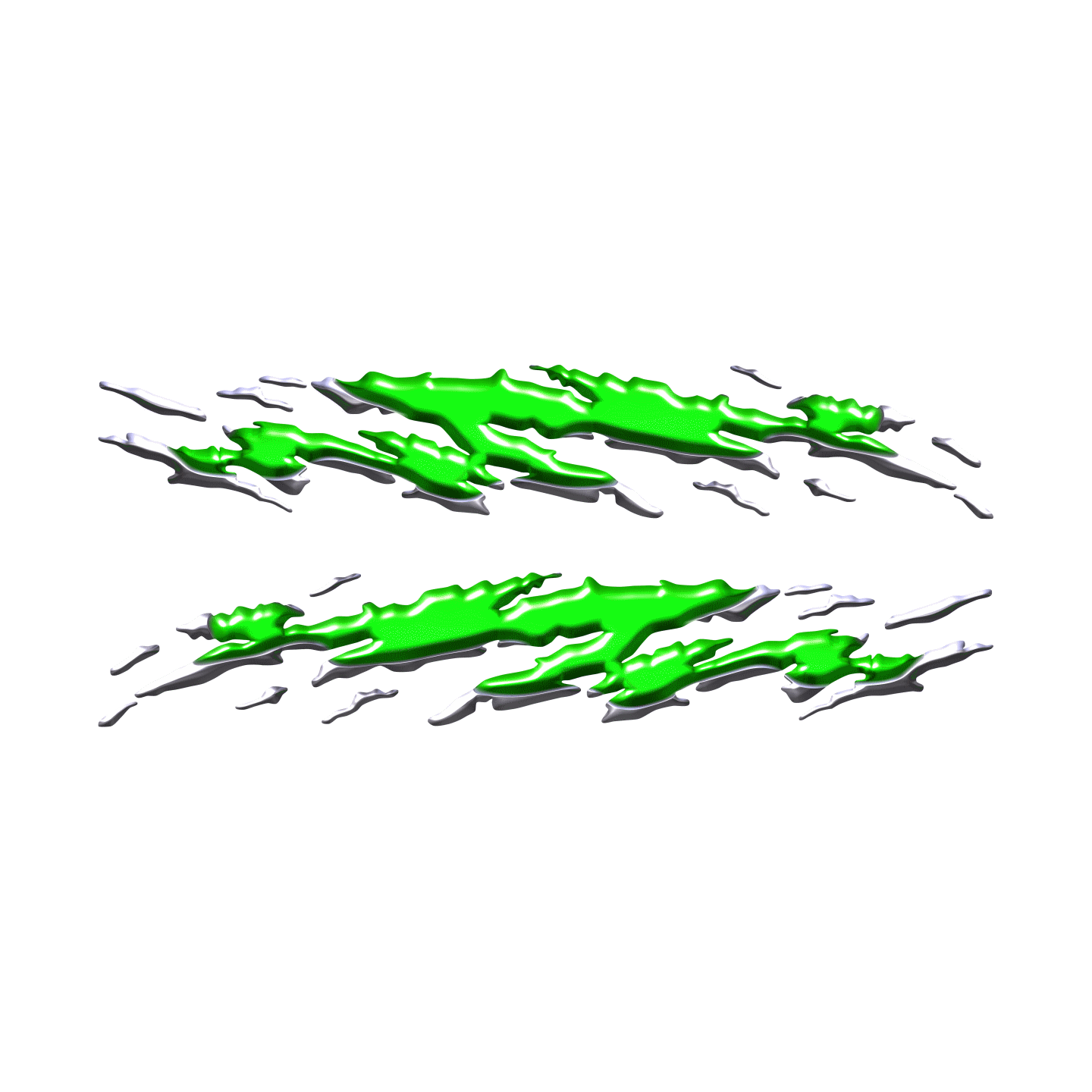 flaming couleur vert