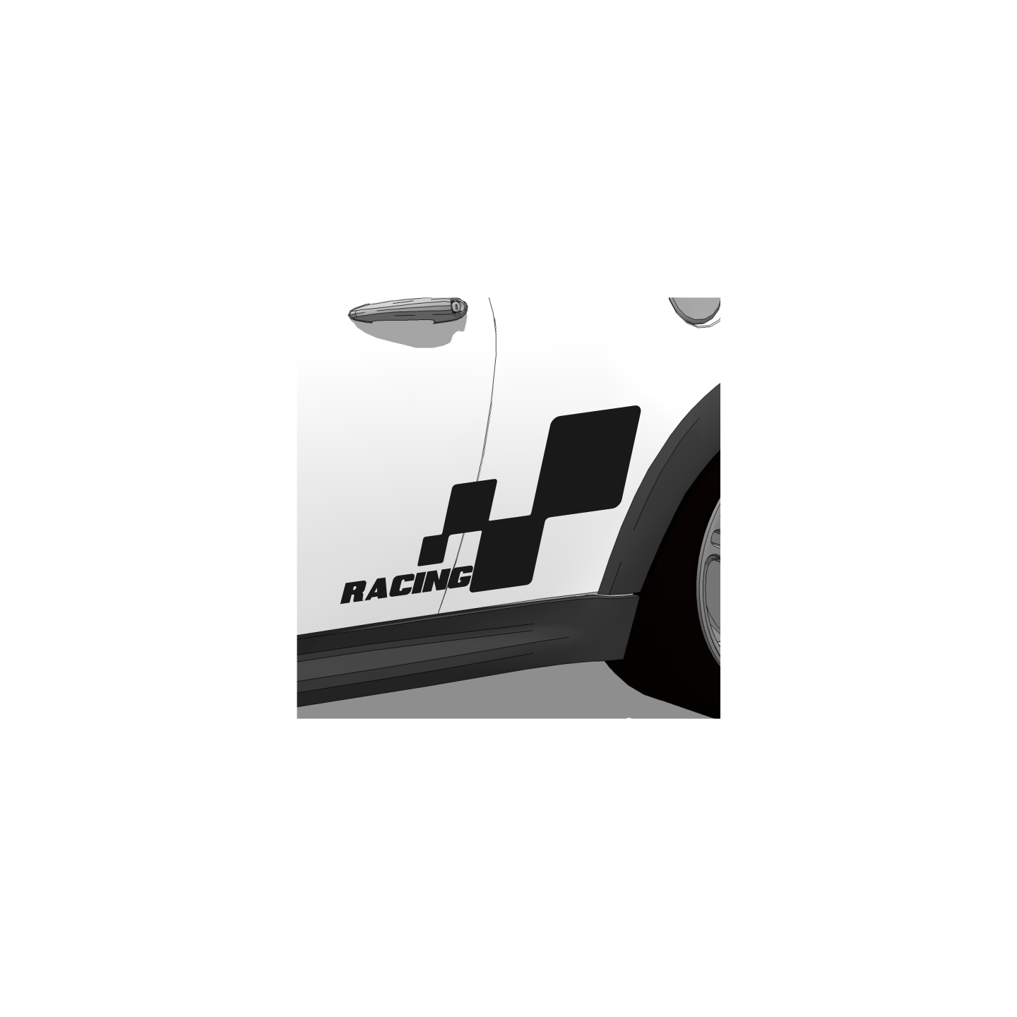 Kit lateral racing
