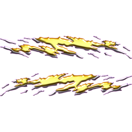 Sticker autocollant flaming couleur