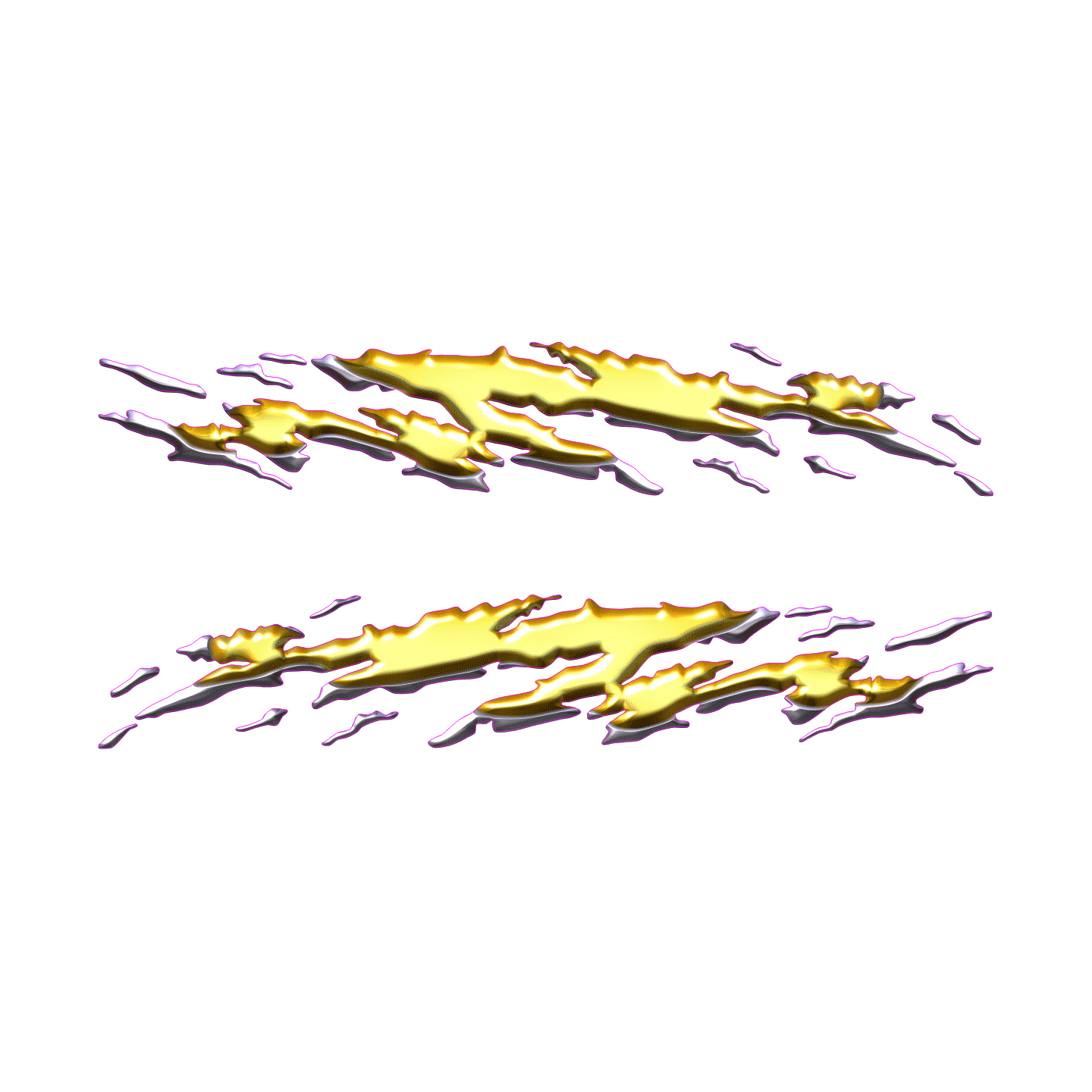 flaming couleur doré