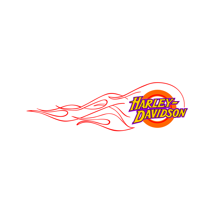 Sticker autocollant Harley davidson aigle