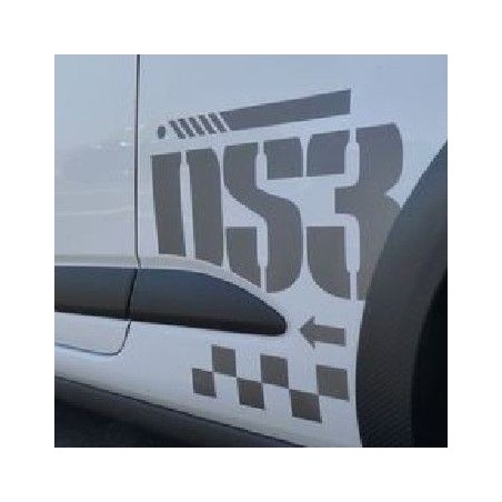 Sticker autocollant Kit bi-bandes
