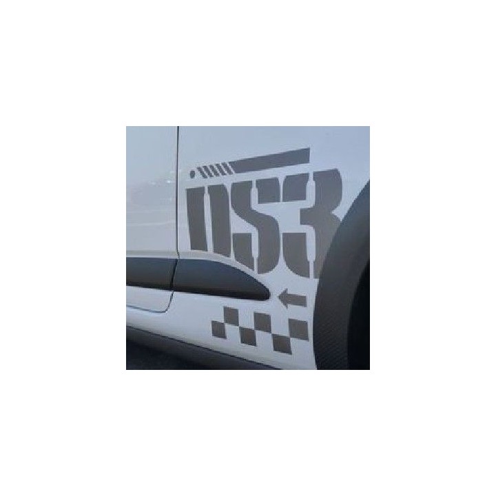 Sticker autocollant Kit bi-bandes