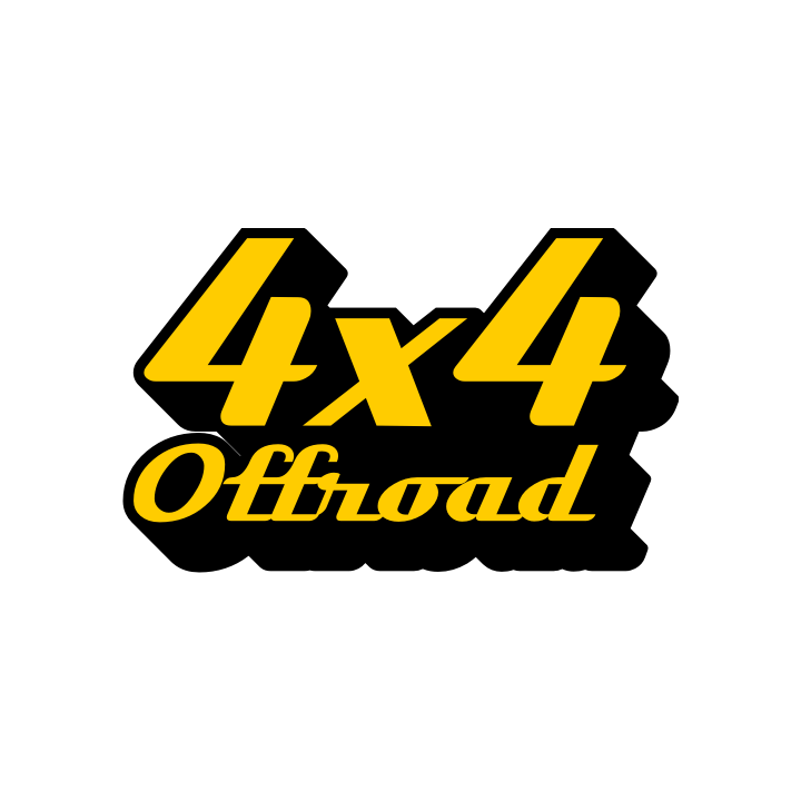 Sticker autocollant 4x4 offroad couleur