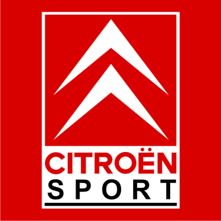 Sticker autocollant Citroen sport couleur