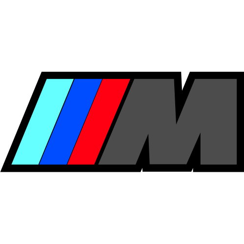 Sticker et autocollant Bmw M couleur