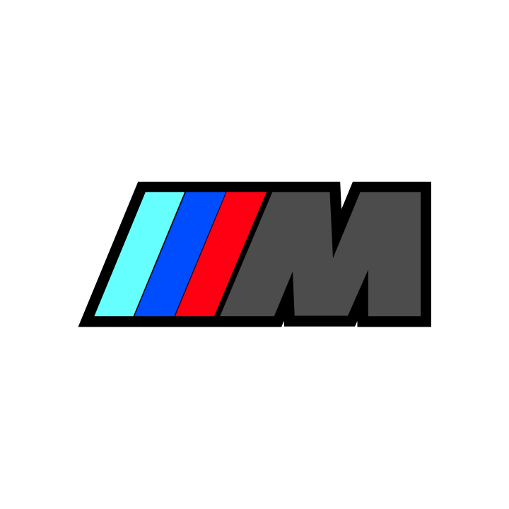 Sticker autocollant Bmw couleur