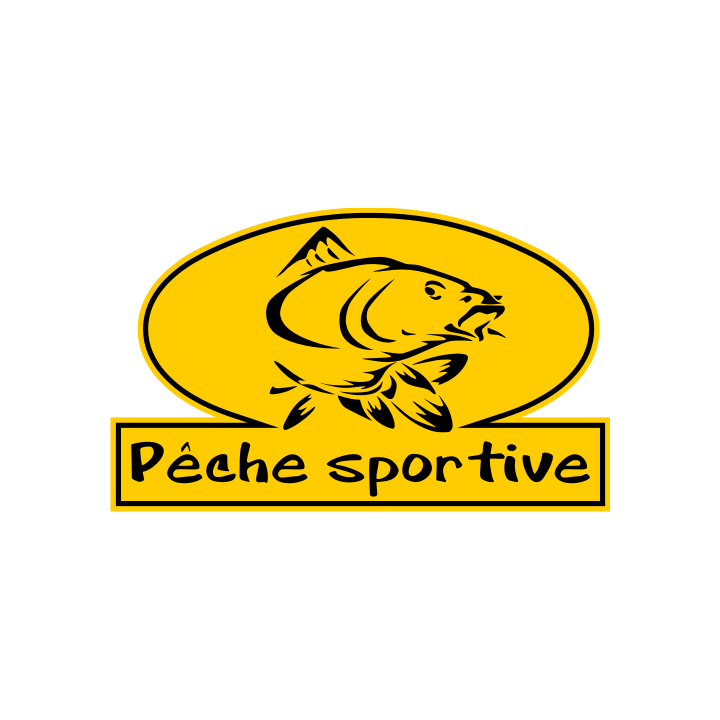Sticker autocollant Pêche sportive couleur