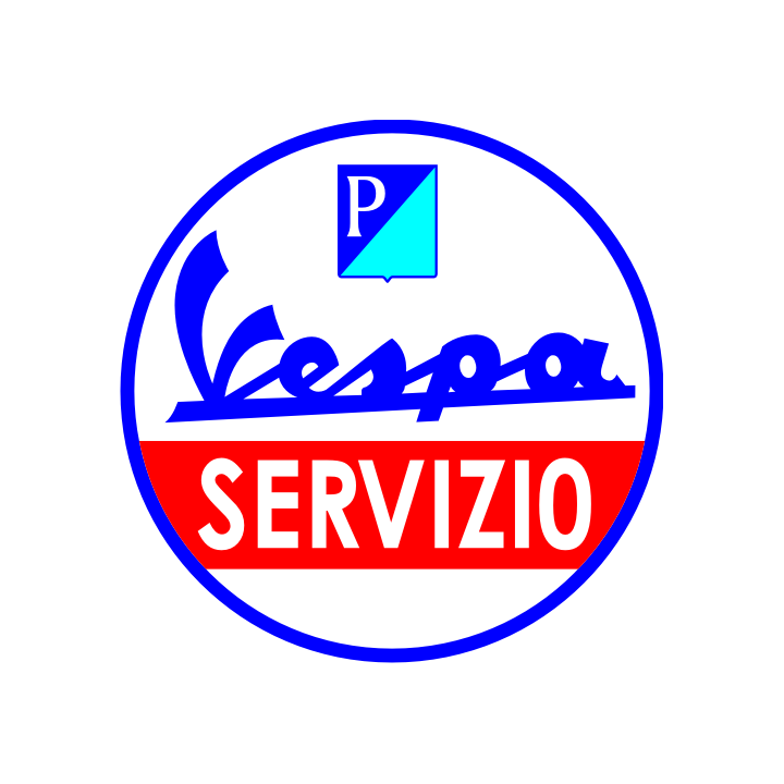 Sticker autocollant Vespa