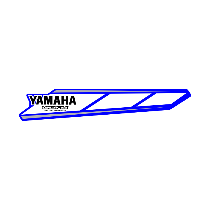 Sticker autocollant Yamaha raptor droite