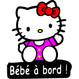 Sticker autocollant Bébé à bord Mc queen