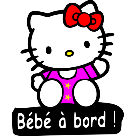 Sticker autocollant Bébé à bord Mc queen
