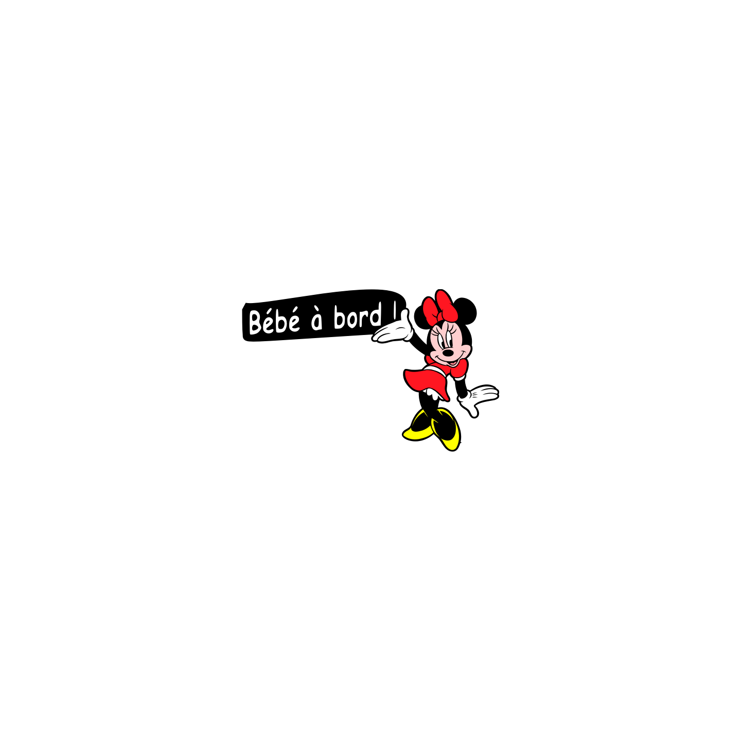 Bébé à bord minie