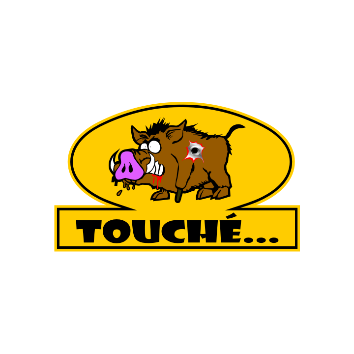 Sticker autocollant Trou de balle