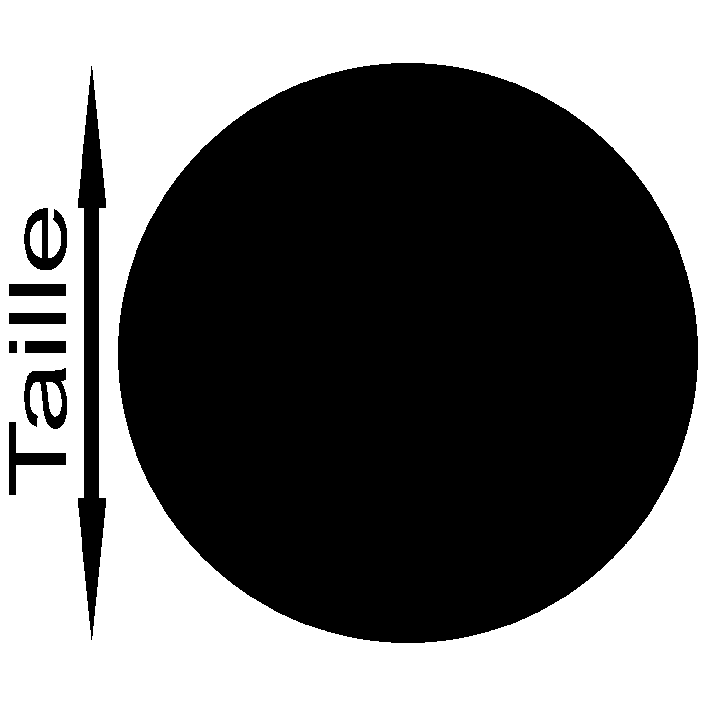 Fond rond