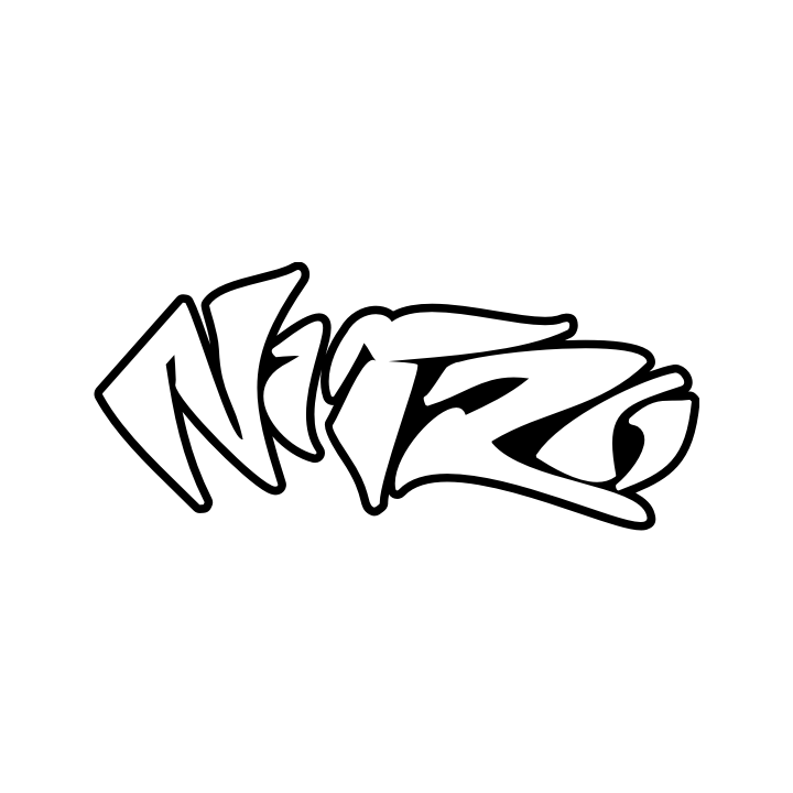 Sticker autocollant Mbk Nitro noir et jaune