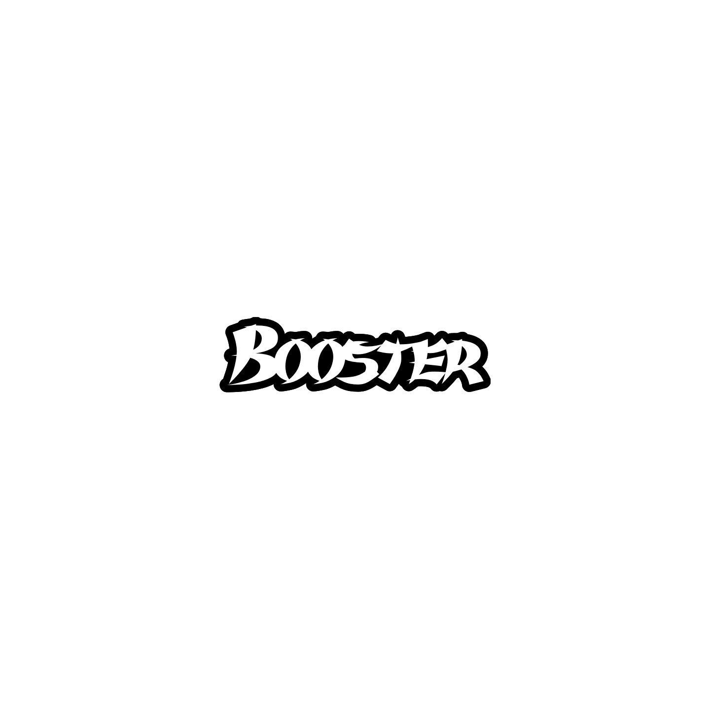 Mbk booster lisere noir
