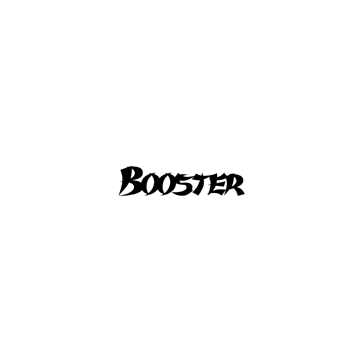 Mbk booster lisere blanc