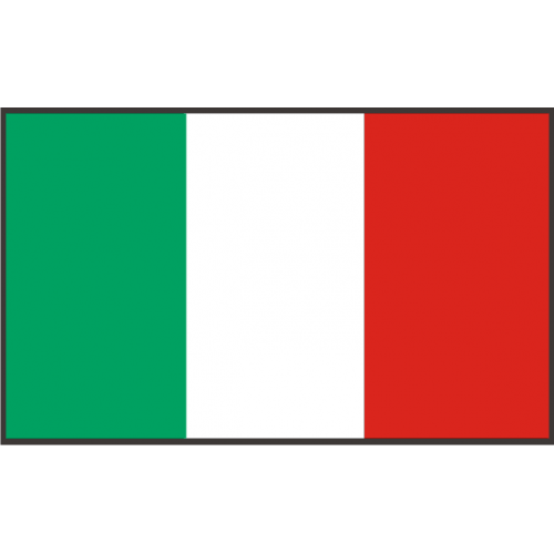 ITA2 - Sticker drapeau italien personnalisable