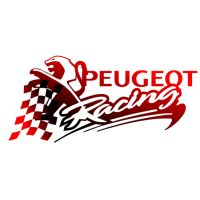 Sticker autocollant Peugeot sport couleur