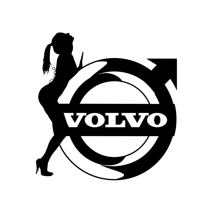 Sticker autocollant Volvo 2