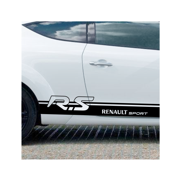 Sticker autocollant Kit bandes laterales