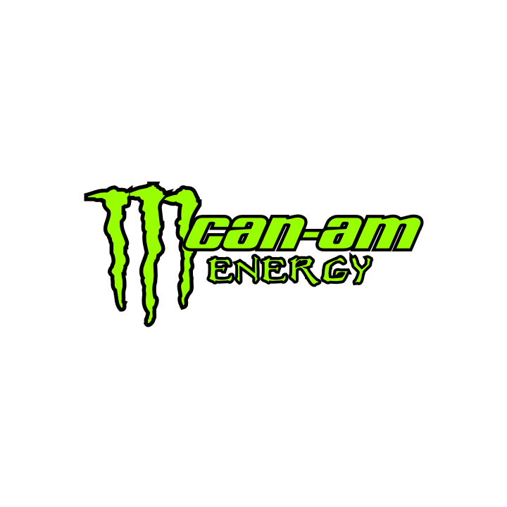 Sticker autocollant Can-am couleur