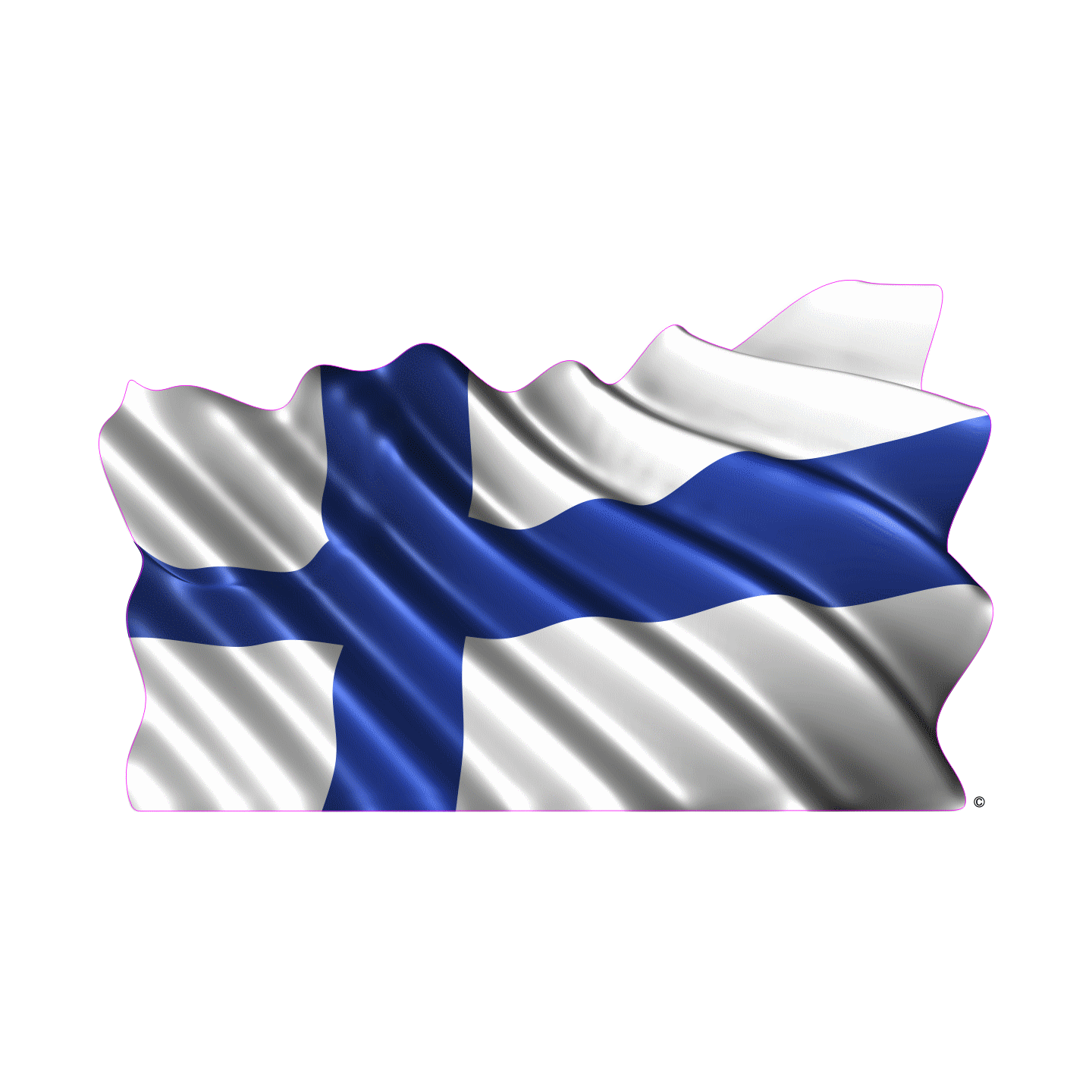 Drapeau Finlandais