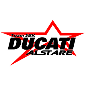 Sticker autocollant Ducati ancien couleur 2