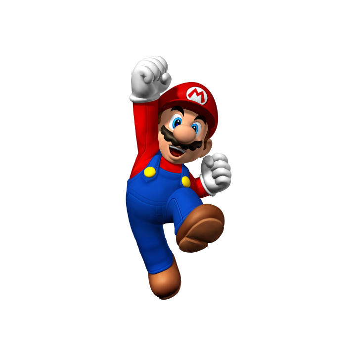 Sticker autocollant Mario et Luigi kart ballon