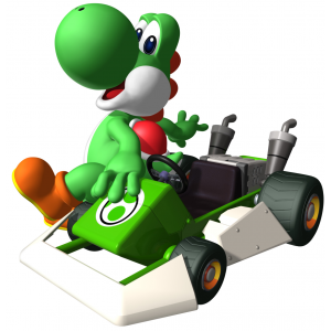 Sticker autocollant Bowser Kart