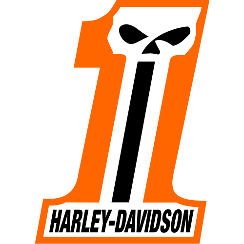Sticker autocollant Harley davidson 