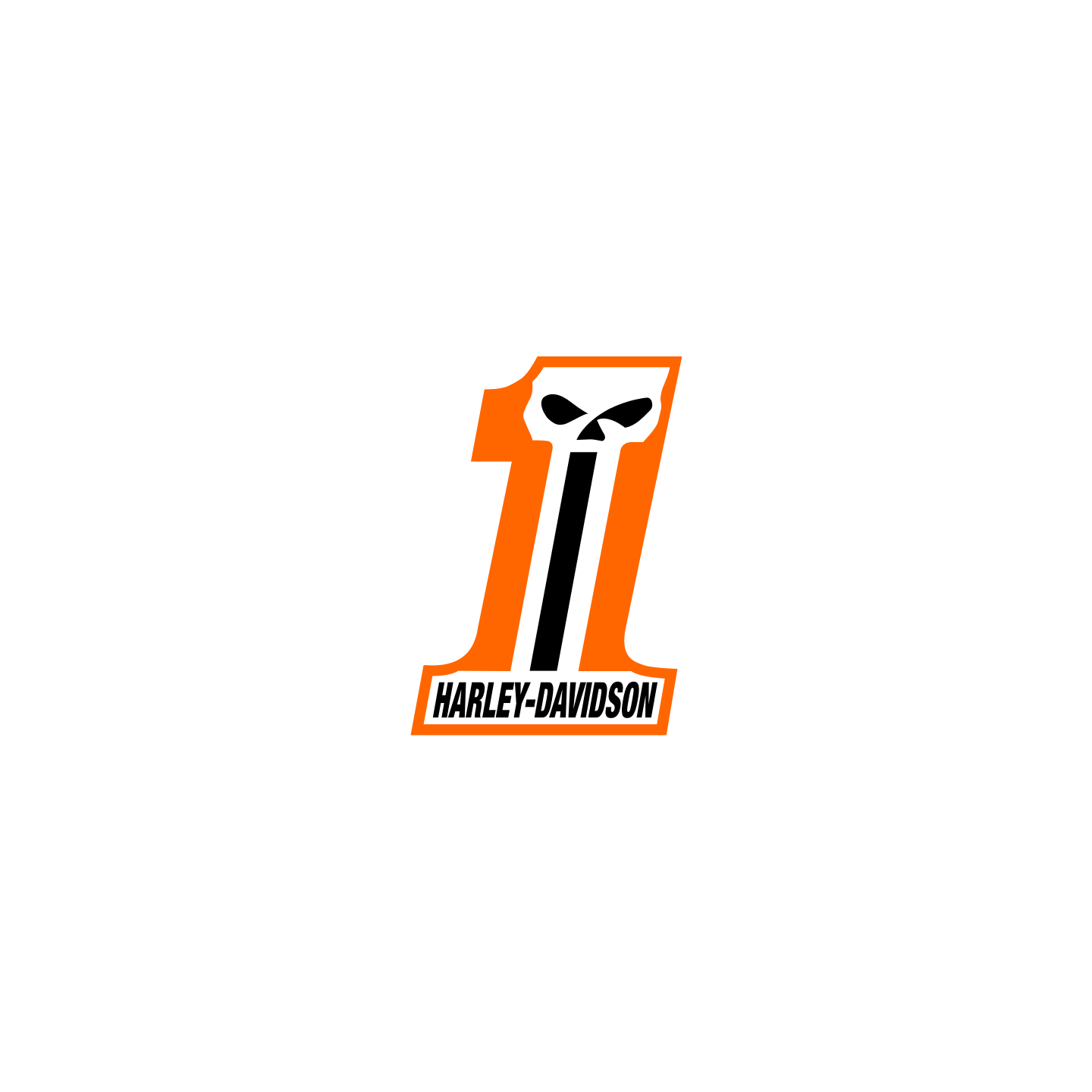 Harley davidson one skull