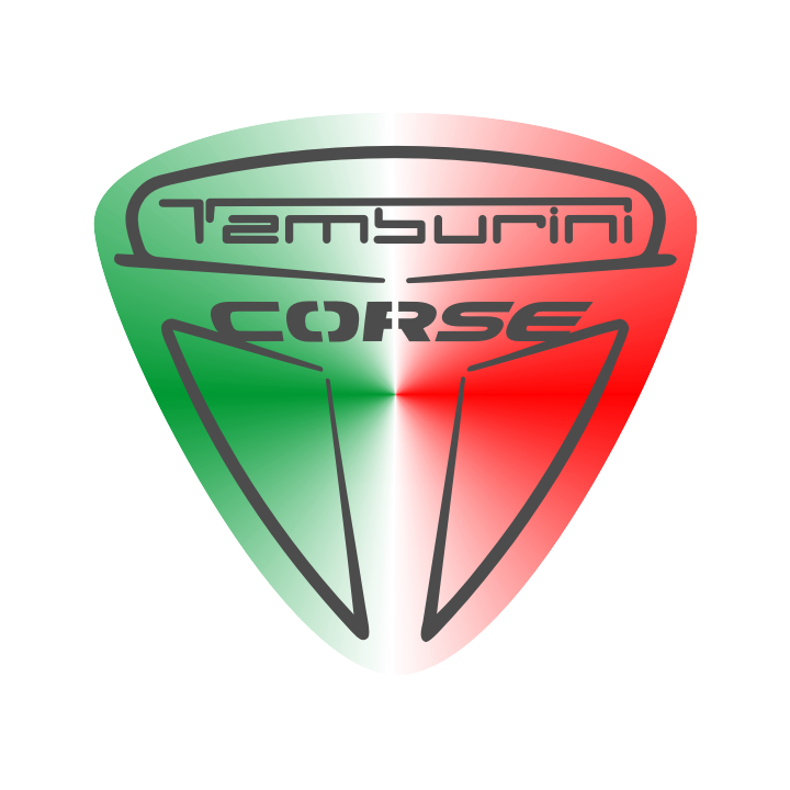 Sticker autocollant Tamburini noir
