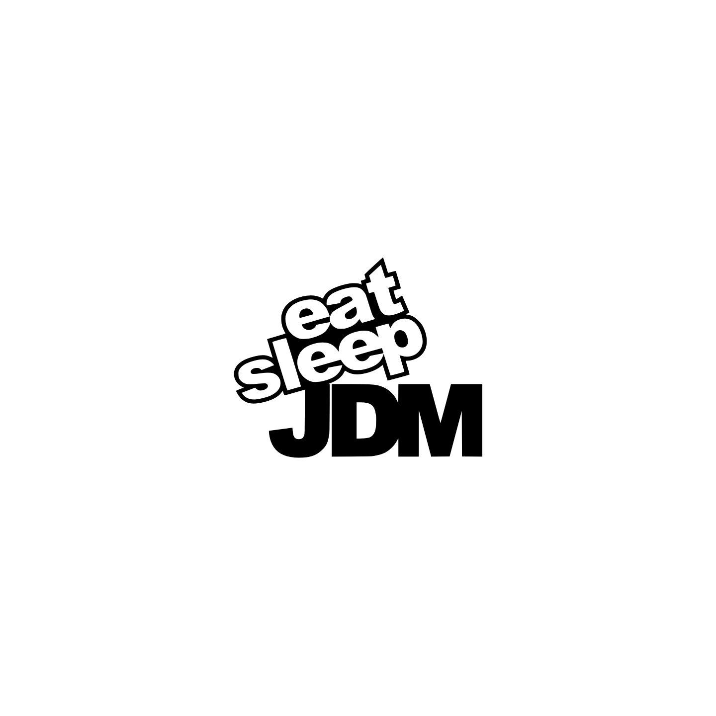 Eat sleep JDM couleur