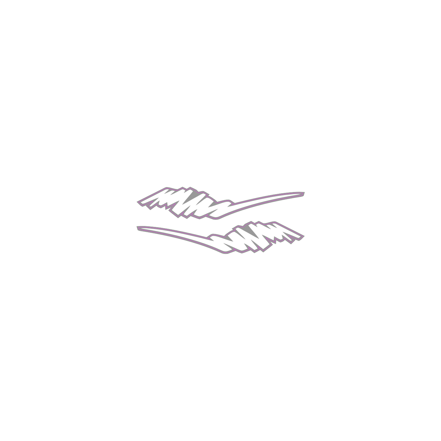 flaming blanc gris