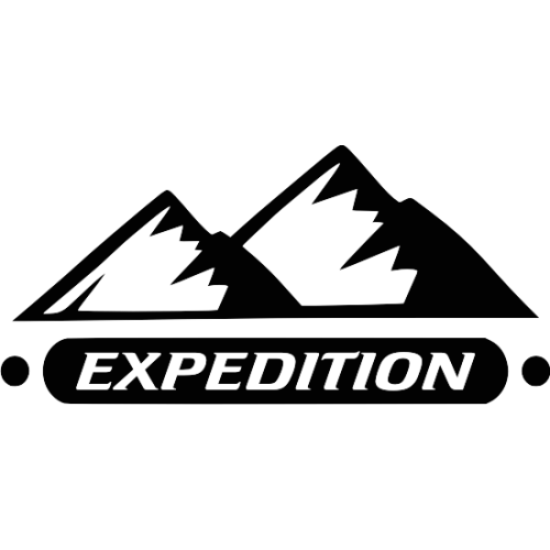 Sticker autocollant Déco montagne expedition