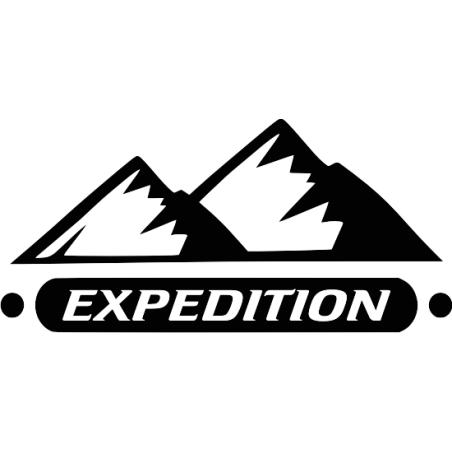 Sticker autocollant Déco montagne expedition