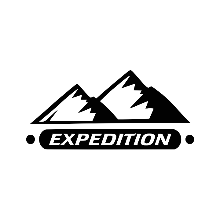 Sticker autocollant Déco montagne expedition