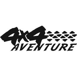 Sticker autocollant Déco 4x4 aventure