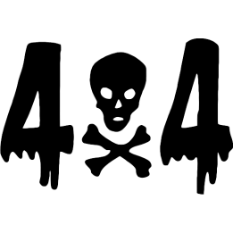 Sticker autocollant 4x4 sommet
