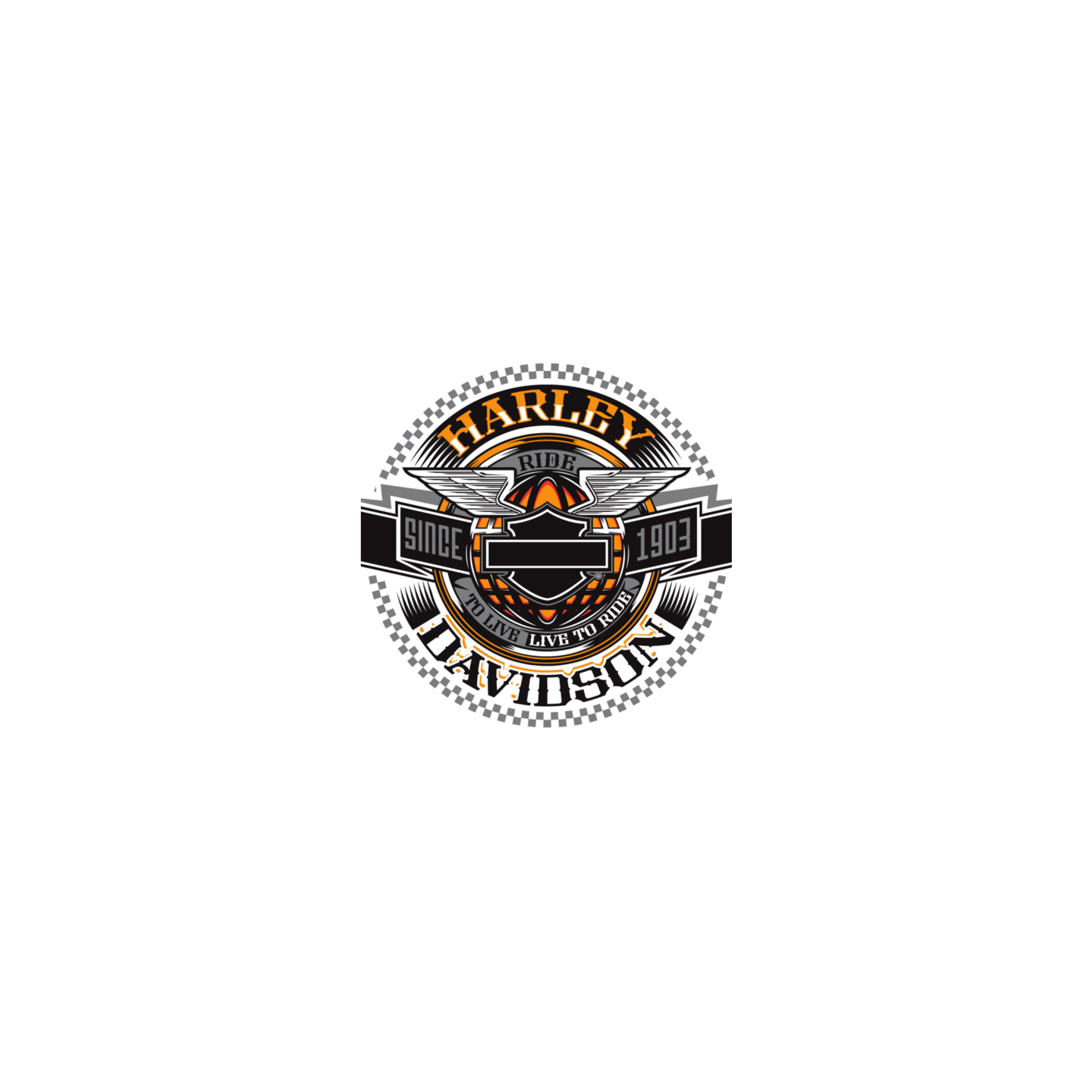 Harley davidson rond