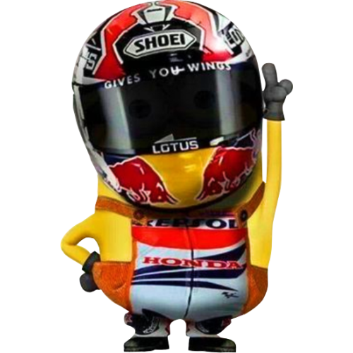 Sticker autocollant minion valentino rossi