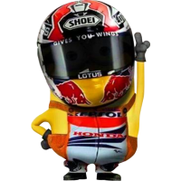 Sticker autocollant minion valentino rossi